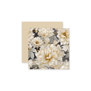 A Wedding Floral Series Design 10 Enclosure Card