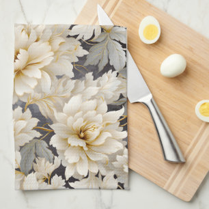 A Wedding Floral Series Design 10 Tea Towel