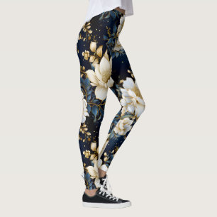 A Wedding Floral Series Design 11 Leggings
