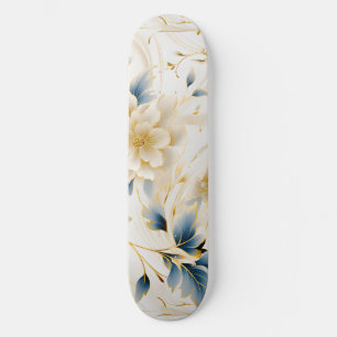 A Wedding Floral Series Design 1 Skateboard
