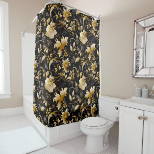 A Wedding Floral Series Design 4 Shower Curtain