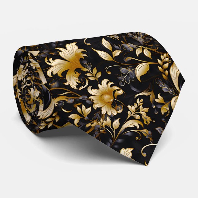 A Wedding Floral Series Design 4 Tie (Rolled)