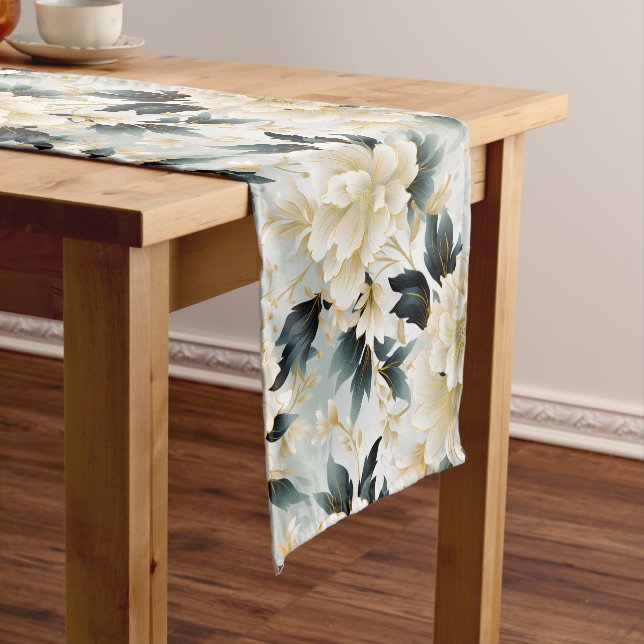 A Wedding Floral Series Design 7 Long Table Runner (In Situ)
