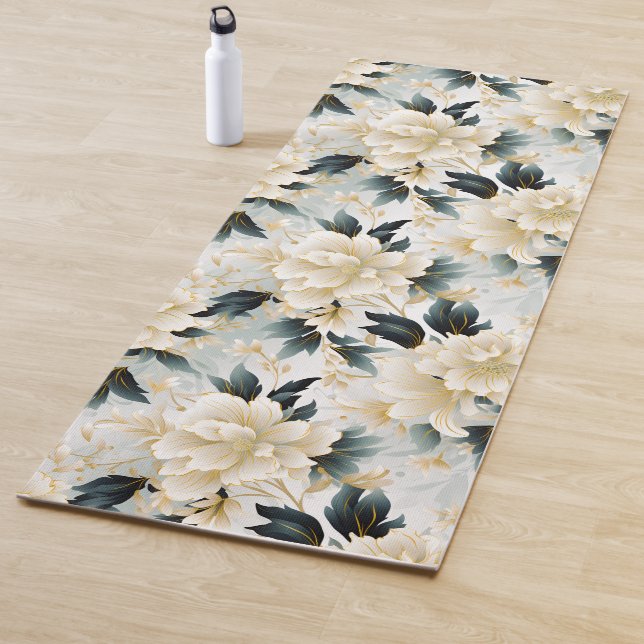 A Wedding Floral Series Design 7 Yoga Mat (In Situ)