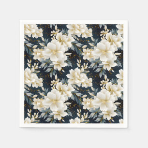 A Wedding Floral Series Design 8 Napkin
