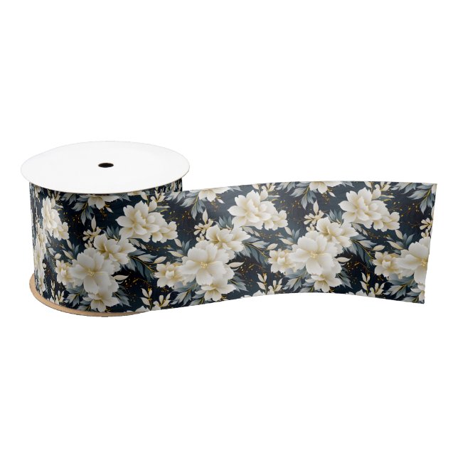 A Wedding Floral Series Design 8 Satin Ribbon (Spool)