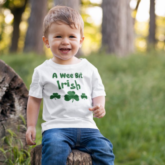 A Wee Bit Irish Baby T-Shirt (Creator Uploaded)