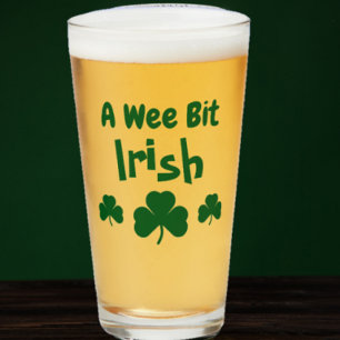 A Wee Bit Irish Glass
