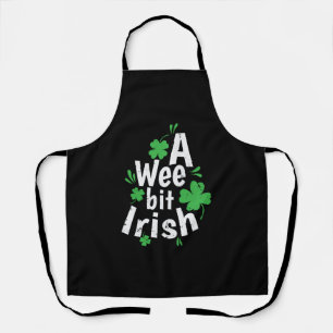 A Wee bit Irish St. Patricks Day Apron