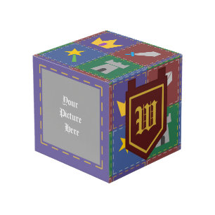 A Wee One's Fantasy Quilt Photo Cube