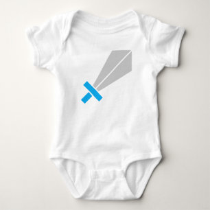 A Wee One's Fantasy Sword Baby Bodysuit
