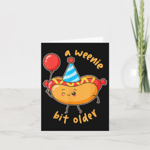 A Weenie Bit Older Apparel Kawaii Party  Card
