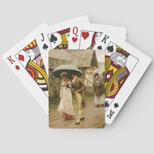 A Wet Sunday Morning Playing Cards