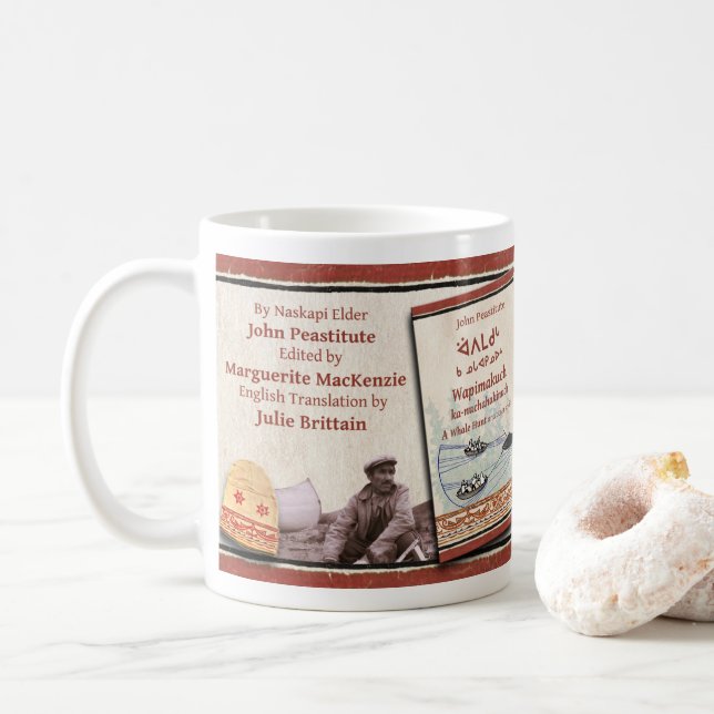 A Whale Hunt and other stories mug (With Donut)