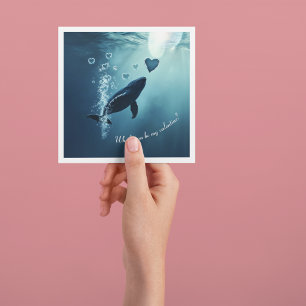 A Whale Sized Love Deep Sea Serenade Invitation