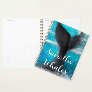 A Whale's Tail - Save the Whales Planner