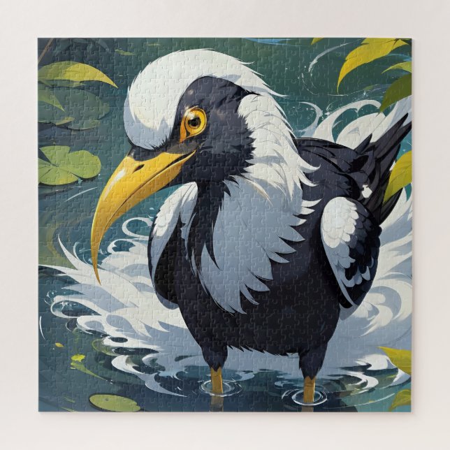  A whimsical bird Jigsaw Puzzle (Vertical)