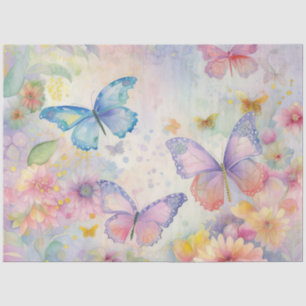 A Whimsical Butterfly Series Design 2 Tissue Paper