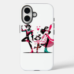 A Whimsical Family Moment iPhone 16 Case