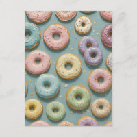 A Whimsical Pastel Donut Dream