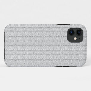 a white and grey wallpaper with a pattern on it iPhone 11 case