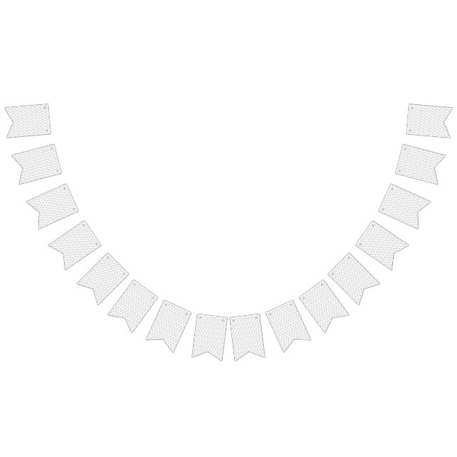 a white background with a pattern in the middle bunting  (All)