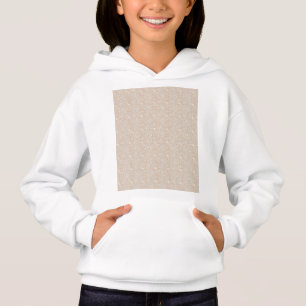a white background with a pattern of leaves