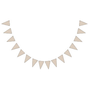 a white background with a pattern of leaves bunting