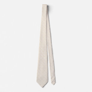 a white background with a pattern of small dots tie