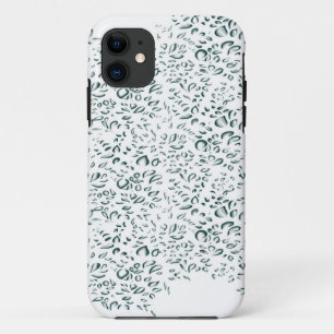 a white background with lots of drops of water iPhone 11 case