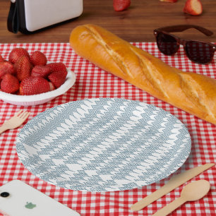 A white background with no other visible elements paper plate