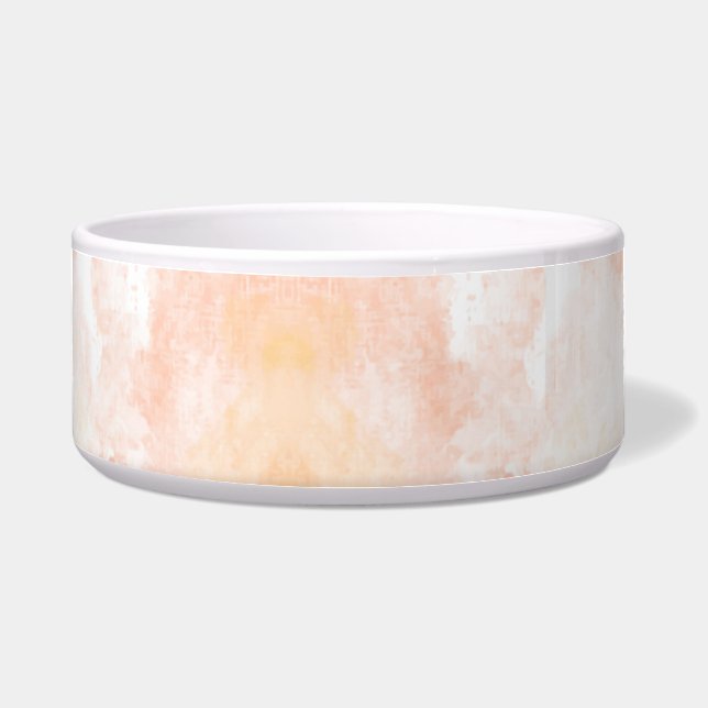 A white ceramic bowl with a soft (Front)