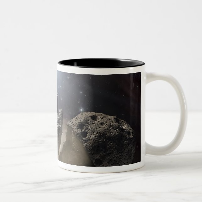 A white dwarf star Two-Tone coffee mug (Right)