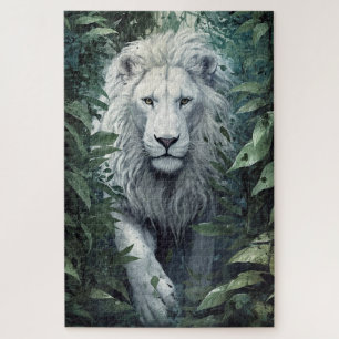 A white lion puzzle