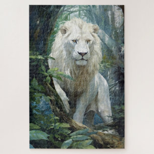A white lion puzzle