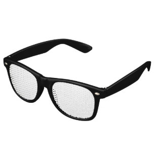 A white sleeve with a subtle texture, likely part retro sunglasses