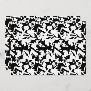 A white sleeve with a subtle texture, likely part  thank you card