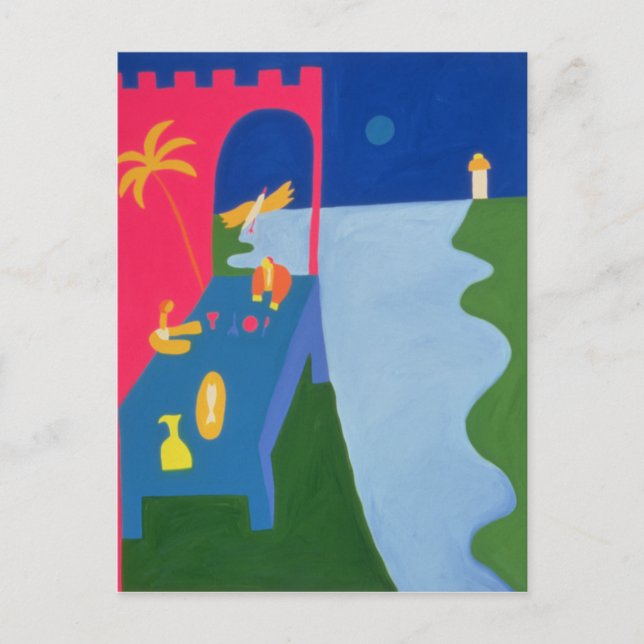 A Whole Life in that Beautiful Mountain 1996 Postcard (Front)