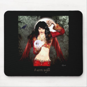 A wicca night mouse pad