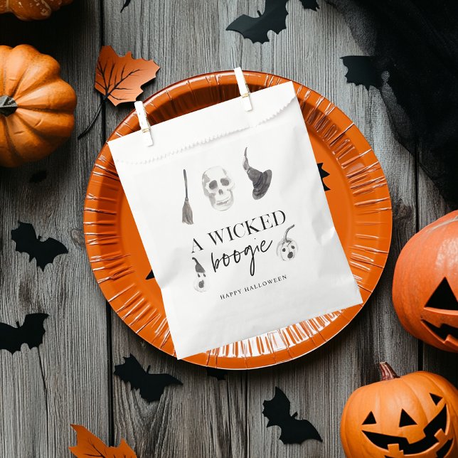 A Wicked Boogie | Happy Halloween Favour Bag (Creator Uploaded)