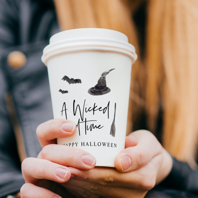 A Wicked Good Time | Happy Halloween Paper Cups (Creator Uploaded)