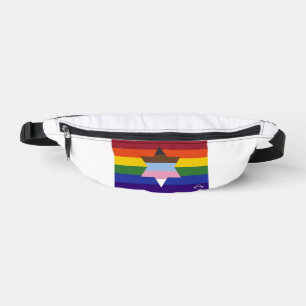 A Wider Bridge Flag Fanny Pack