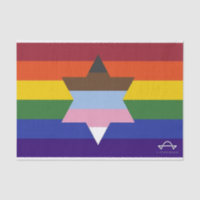 A Wider Bridge Flag Tissue Paper