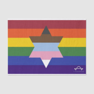 A Wider Bridge Flag Tissue Paper