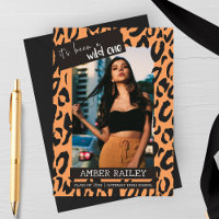 A Wild One, Photo Graduation Announcement