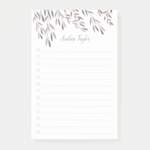 A Wildflower Nature Post-it Notes