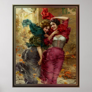 A Windy Day by  Gaetano Bellei Poster
