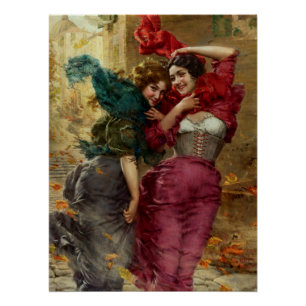 A Windy Day by  Gaetano Bellei Poster