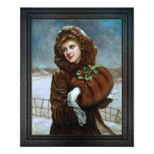 A Winter Beauty by Francois Martin-Kavel Photo Print