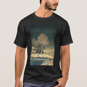 A Winter Day on Sumida River in Japan T-Shirt